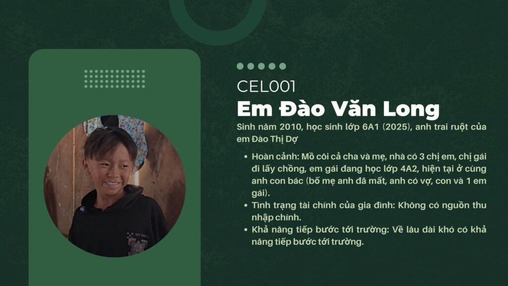 CEL001-Đào Văn Long
