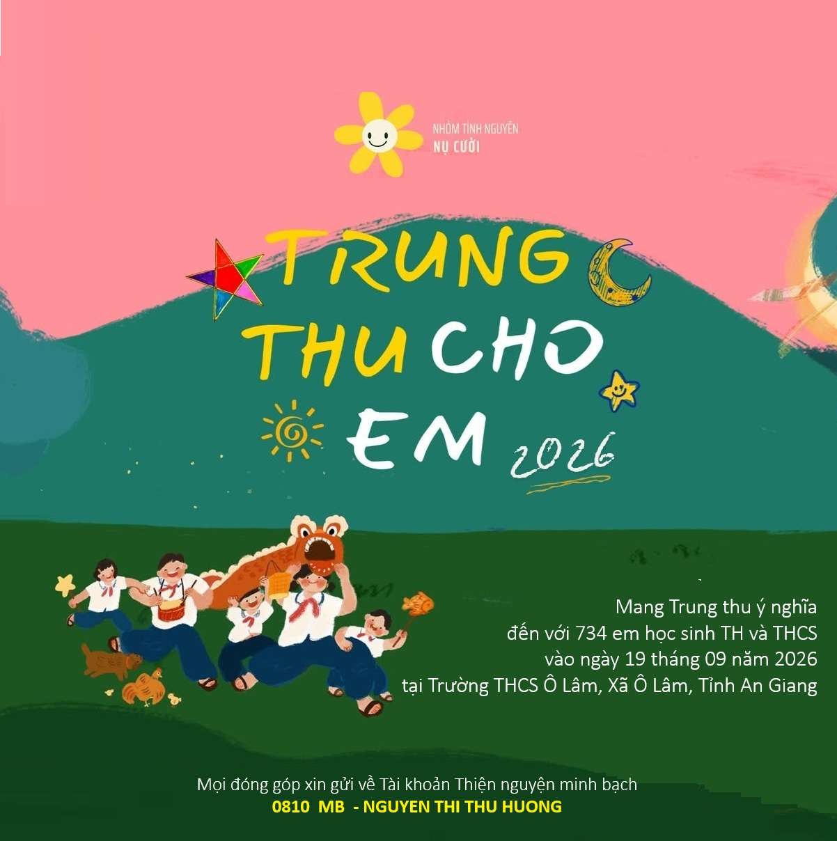 Trung Thu Cho Em 2026 | Trường THCS Ô Lâm – Khởi động